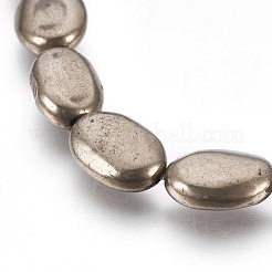 Natural Pyrite Beads Strands&nbsp;G-E499-02A