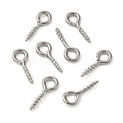 Tarnish Resistant 304 Stainless Steel Screw Eye Pin Peg Bails&nbsp;STAS-L234-165C-P