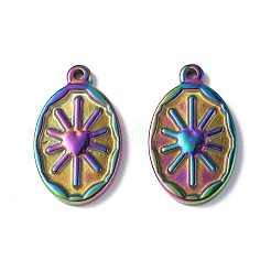 Ion Plating(IP) 304 Stainless Steel Pendants&nbsp;STAS-G278-07MC