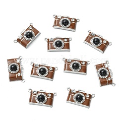 10Pcs Alloy Enamel with Crystal Rhinestone Pendants&nbsp;ENAM-CJ0007-59