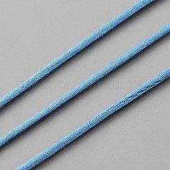 Nylon Satin Rattail Cords&nbsp;OCOR-WH0047-61P