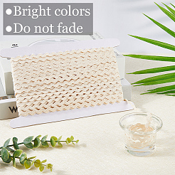 Cotton Wavy Fringe Trim Ribbon&nbsp;OCOR-GF0004-49C