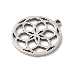 Non-Tarnish 5Pcs 201 Stainless Steel Pendants&nbsp;STAS-Z068-02P-01