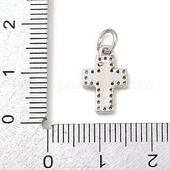Brass Micro Pave Cubic Zirconia Pendants&nbsp;KK-G544-20P