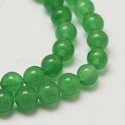 Natural Green Aventurine Bead Strands&nbsp;G-P281-01-8mm