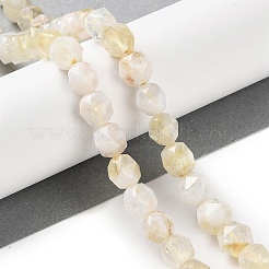 Heated Natural Citrine Beads Strands&nbsp;G-NH0021-A16-01