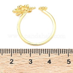 Brass Cuff Rings&nbsp;RJEW-D341-02G