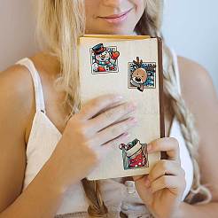 Plastic Stamps&nbsp;DIY-WH20018-0219