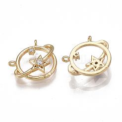 Brass Universe Space Charms&nbsp;KK-T038-380G