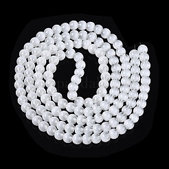 Acrylic Imitation Cat Eye Beads Strands&nbsp;OACR-Q197-01A-01