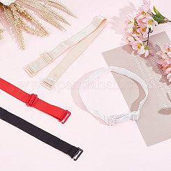 8 Pairs 4 Colors Adjustable Nylon Bra Straps&nbsp;FIND-GO0002-20