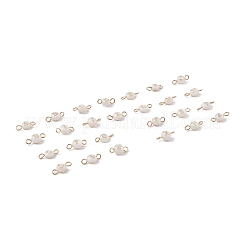 26Pcs 26 Styles Natural Freshwater Shell Beads Connector Charms&nbsp;PALLOY-JF01550
