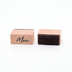 Wooden Stamps&nbsp;AJEW-WH0018-66B