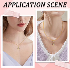 16Pcs Brass Pave Clear Cubic Zirconia Teardrop Tube Bails&nbsp;KK-BBC0008-61