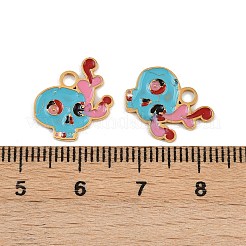 304 Stainless Steel Enamel Pendants&nbsp;STAS-G357-07G