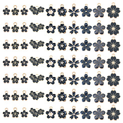 100Pcs 10 Styles Alloy Enamel Charms&nbsp;ENAM-TA0003-01