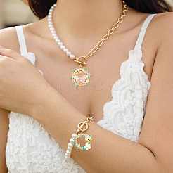 16Pcs 4 Styles Rack Plating Alloy Enamel Pendants&nbsp;FIND-TA0005-62