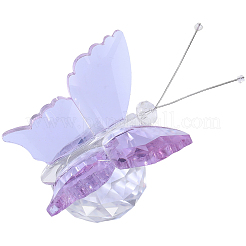 1Pc Glass Crytsal Butterfly Display Decorations&nbsp;LAMP-CN0001-01A