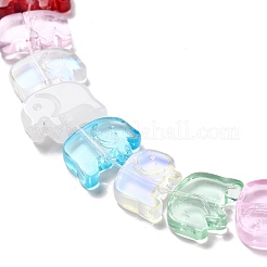 Transparent Glass Beads Strands&nbsp;GLAA-F114-03
