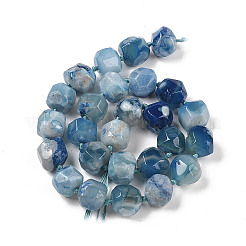 Natural Blue Cherry Blossom Agate Beads Strands&nbsp;G-NH0010-J02-01B