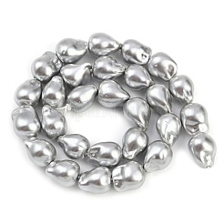 Electroplated Glass Beads Strands&nbsp;GLAA-H039-06C