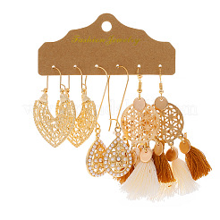 Alloy Dangle Earring Sets&nbsp;WH-WG30176-01