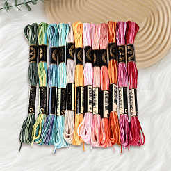 6-Ply Polyester Embroidery Floss&nbsp;OCOR-WH20074-15C