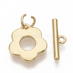 Brass Toggle Clasps&nbsp;KK-T051-23G-NF
