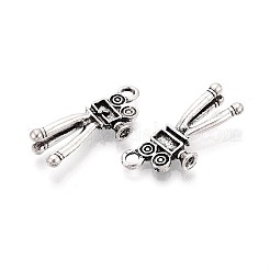 Tibetan Style Alloy Pendants&nbsp;TIBEP-L017-02AS