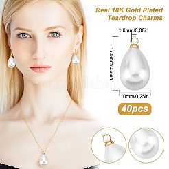 ABS Plastic Imitation Pearl Pendants&nbsp;KK-BC0010-75