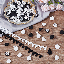 Cloth Shank Buttons&nbsp;DIY-GA0007-84