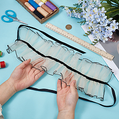 Detachable Organza False Collar for Women&nbsp;DIY-WH0816-161
