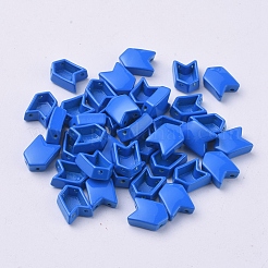Spray Painted Alloy Multi-Strand Links&nbsp;PALLOY-G268-L02-045