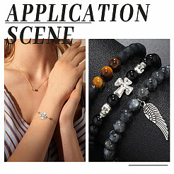8 bags 4 styles Tibetan Style Alloy Beads&nbsp;FIND-AR0004-86