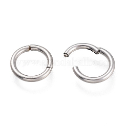 Tarnish Resistant 304 Stainless Steel Sleeper Earrings&nbsp;EJEW-O095-01C