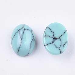Synthetic Turquoise Cabochons&nbsp;TURQ-S290-33G-04