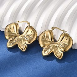 304 Stainless Steel Hoop Earrings&nbsp;EJEW-V016-11G-02