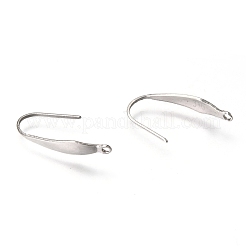 Tarnish Resistant 316 Surgical Stainless Steel Earring Hooks&nbsp;STAS-Z034-10P