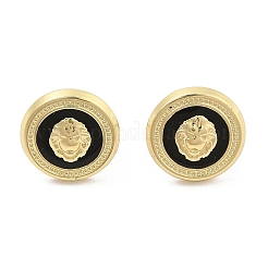 PVD Vacuum Plating Golden 304 Stainless Steel Stud Earrings for Women&nbsp;EJEW-Z068-12G