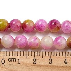 Natural Dyed Yellow Jade Beads Strands&nbsp;G-Q160-A01-01