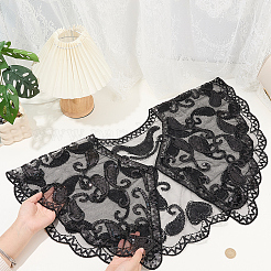 Polyester with Plastic Sequin Shawls&nbsp;AJEW-BM0001-60B