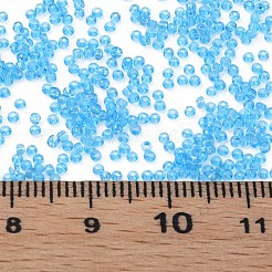 15/0 Transparent Czech Glass Seed Beads&nbsp;SEED-N004-004-04