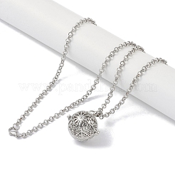 Brass Pendant Necklaces&nbsp;NJEW-G089-15B-P