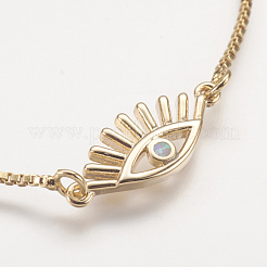Adjustable Brass Bolo Bracelets&nbsp;BJEW-I240-06G