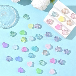 50Pcs Transparent Acrylic Beads&nbsp;OACR-YW0003-79
