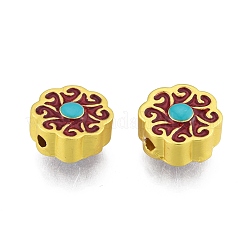 Alloy Enamel Beads&nbsp;LS-FIND-G035-39MG