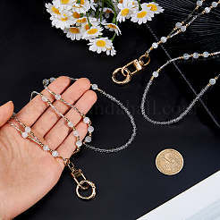 4Pcs Glass Beads Neck Strap Lanyard&nbsp;HJEW-DC00179
