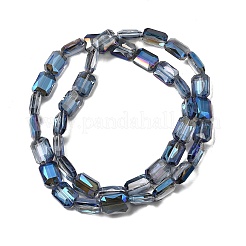 Electroplated Glass Beads&nbsp;EGLA-H002-A-11