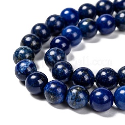 Natural Lapis Lazuli Beads Strands&nbsp;G-G087-8mm