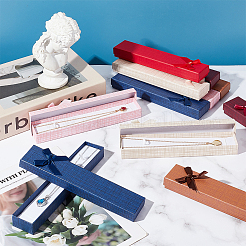 12Pcs 6 Colors Rectangle Cardboard Gift Boxes&nbsp;CON-PH0002-87